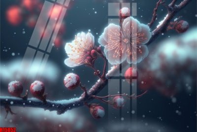 File tranh File tranh gốc in tranh tường nền tổng hợp H15852 (ảnh gốc) in trần 3D