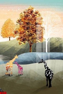 File gốc File tranh decor tranh bộ treo tường tổng hợp H1595 (trang trí) cho phòng khách