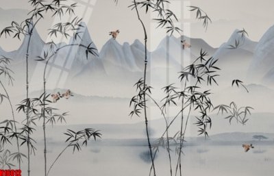 File in trần File tranh gốc in tranh tường nền tổng hợp H16012 (bản gốc) đại dương