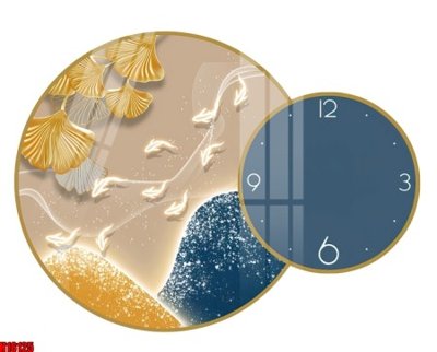 File gốc File tranh gốc in tranh tường nền tổng hợp H16125 (in lụa) tranh mã đáo