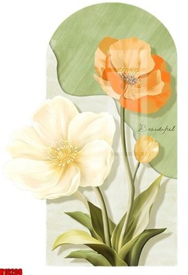 Hình ảnh gốc File tranh gốc in tranh tường nền tổng hợp H16208 (để in khổ lớn)