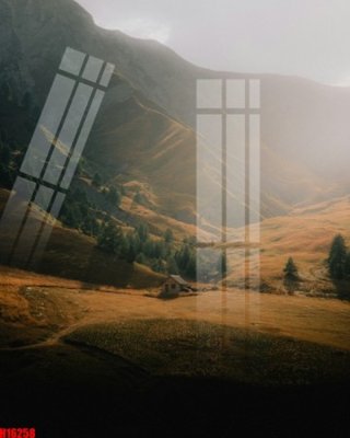 File tranh File tranh gốc in tranh tường nền tổng hợp H16258 (gốc) phong cách tối giản