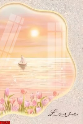 File in mica File tranh gốc in tranh tường nền tổng hợp H16320 (ảnh gốc) đẹp