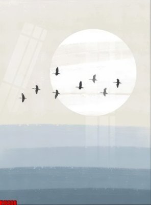 File PSD File tranh gốc in tranh tường nền tổng hợp H16336 (gốc) cho designer