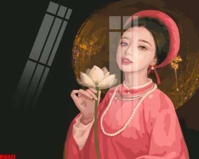 File tranh in tráng gương File tranh gốc in tranh tường nền tổng hợp H16422 (siêu nét)