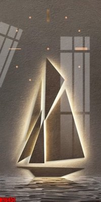 File gốc File tranh gốc in tranh tường nền tổng hợp H16451 (in mica) trang trí