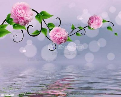 File tranh file tranh hoa H166 (bản gốc) trang trí văn phòng