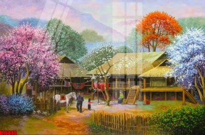 File in lụa File tranh gốc in tranh tường nền tổng hợp H16840 (phong cảnh) File tranh gốc in tranh tường nền tổng hợp H16840