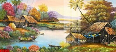 Tải file gốc File tranh gốc in tranh tường nền tổng hợp H16845 (để in lụa)