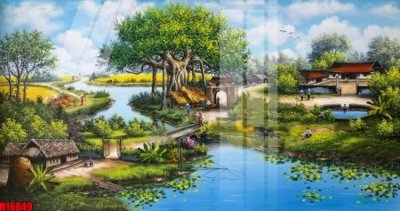 Download file gốc File tranh gốc in tranh tường nền tổng hợp H16849 (in lụa) cao cấp