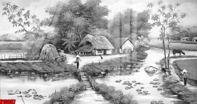 File gốc File tranh gốc in tranh tường nền tổng hợp H16887 (in mica) trang trí