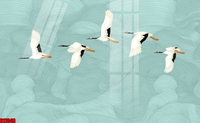 File ảnh File tranh gốc in tranh tường nền tổng hợp H17048 (gốc) cho trang trí nhà hàng