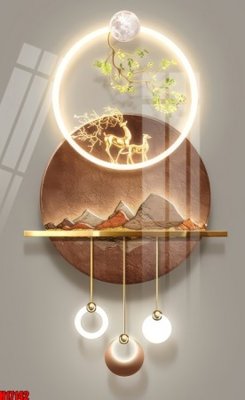 File gốc File tranh gốc in tranh tường nền tổng hợp H17142 (in lụa) hoa văn cổ điển