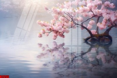 Download file gốc File tranh gốc in tranh tường nền tổng hợp H17255 (in mica) trong suốt