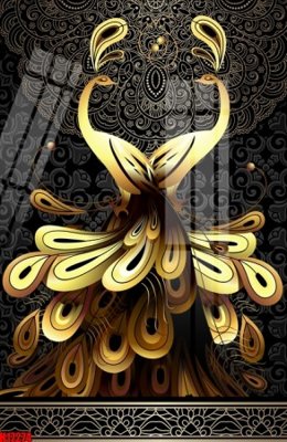 File tranh File tranh gốc in tranh tường nền tổng hợp H17274 (file gốc) chủ đề phong thủy