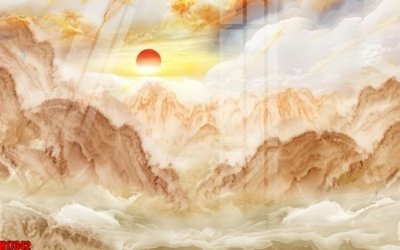 File gốc File tranh gốc in tranh tường nền tổng hợp H17342 (chuẩn CMYK) cho nhà in