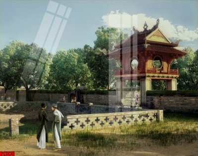 File ảnh File tranh gốc in tranh tường nền tổng hợp H17370 (gốc) in standee