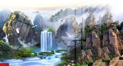 File ảnh File tranh gốc in tranh tường nền tổng hợp H17374 (gốc) in decal dán tường