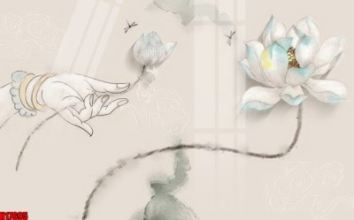 Ảnh gốc File tranh gốc in tranh tường nền tổng hợp H17695 (nét căng) in mica