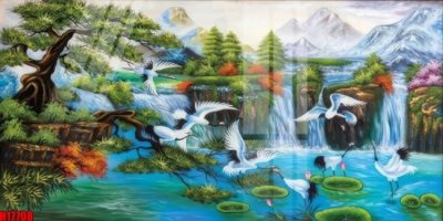 File tranh trang trí File tranh gốc in tranh tường nền tổng hợp H17708 (tải file gốc)