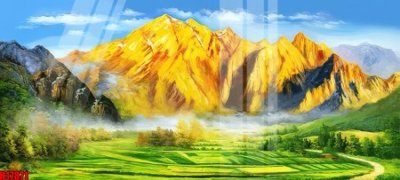 File tranh File tranh gốc in tranh tường nền tổng hợp H17871 (gốc) in backlit film