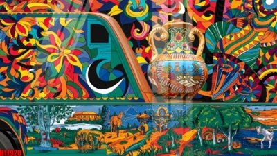 Tải file File tranh gốc in tranh tường nền tổng hợp H17920 (gốc) làm file quảng cáo