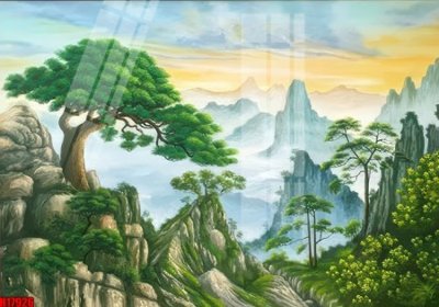 Tải về file gốc File tranh gốc in tranh tường nền tổng hợp H17926 (dùng cho in quảng cáo)