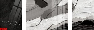 File gốc File tranh gốc in tranh tường nền tổng hợp H18074 (in lụa) tranh mã đáo