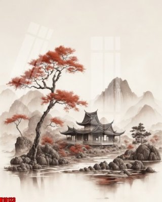 Tải file gốc File tranh gốc in tranh tường nền tổng hợp H18123 (in khổ lớn) không vỡ