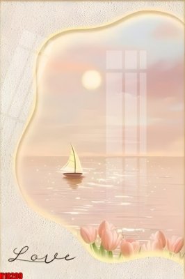 File PSD File tranh gốc in tranh tường nền tổng hợp H18209 (gốc) nhiều lớp (multi-layer)