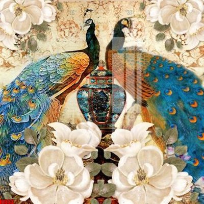 Tải file File tranh decor tranh bộ treo tường tổng hợp H1833 (PSD) cho in tranh kính