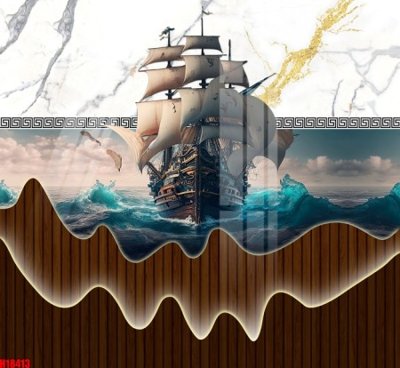 Download file gốc File tranh gốc in tranh tường nền tổng hợp H18413 (in mica) trong suốt