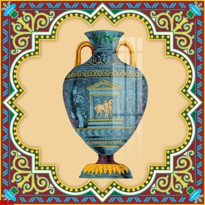 Tải file File tranh decor tranh bộ treo tường tổng hợp H1844 (ảnh gốc) in gạch men