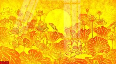 File in trần File tranh gốc in tranh tường nền tổng hợp H18473 (bản gốc) hoa văn