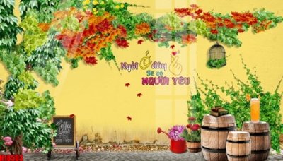 Tải file PSD File tranh gốc in tranh tường nền tổng hợp H18503 (nguyên layer) để in