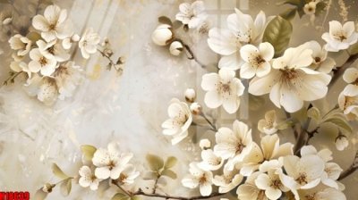 Ảnh gốc File tranh gốc in tranh tường nền tổng hợp H18639 (độ nét cao) in tráng gương