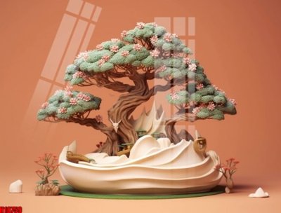 File gốc File tranh gốc in tranh tường nền tổng hợp H18759 (phiên bản chuẩn) để in ấn