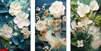 File tranh File tranh gốc in tranh tường nền tổng hợp H19013 (bản gốc) treo quán cafe