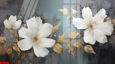 File tranh File tranh gốc in tranh tường nền tổng hợp H19018 (gốc) in vải canvas