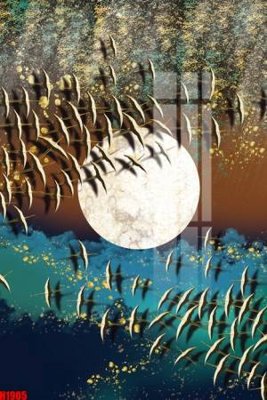 File gốc File tranh decor tranh bộ treo tường tổng hợp H1905 (in lụa) trang trí tường