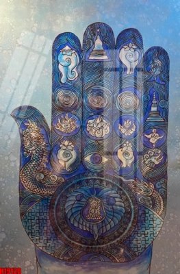 Download file File tranh gốc in tranh tường nền tổng hợp H19120 (gốc) cho xưởng in