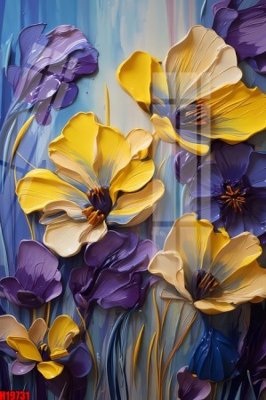 File gốc File tranh gốc in tranh tường nền tổng hợp H19731 (in lụa) cao cấp