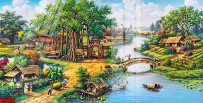 File tranh gốc File tranh gốc in tranh tường nền tổng hợp H19917 (sắc nét từng chi tiết)