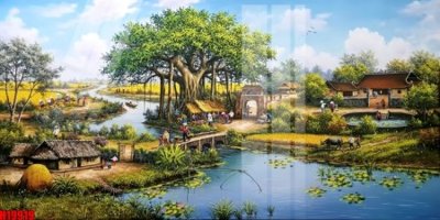 File in trần File tranh gốc in tranh tường nền tổng hợp H19919 (bản gốc) bầu trời