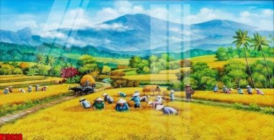 File PSD File tranh gốc in tranh tường nền tổng hợp H19928 (gốc) nhiều lớp (multi-layer)