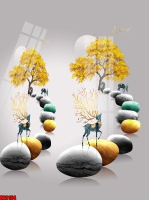 File ảnh File tranh gốc in tranh tường nền tổng hợp H20164 (gốc) cho trang trí nội thất