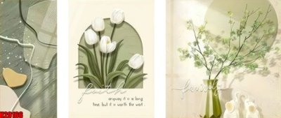 Ảnh gốc File tranh gốc in tranh tường nền tổng hợp H20166 (siêu chi tiết) để in ấn