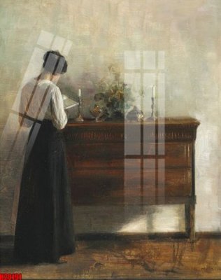 File tranh File tranh gốc in tranh tường nền tổng hợp H20191 (bản gốc) treo quán cafe