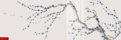 File tranh gốc File tranh decor tranh bộ treo tường tổng hợp H2036 (bản quyền) Filetranh.com