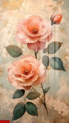 File tranh File tranh gốc in tranh tường nền tổng hợp H20374 (gốc) in vải canvas